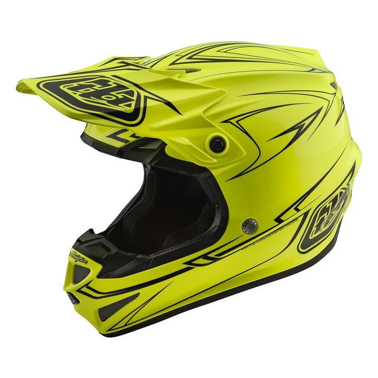 Troy Lee SE4 Pinstripe Polyacrylite Helmet