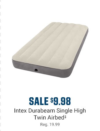 SALE $9.98 - Intex Durabeam Single High Twin Airbed | Reg. 19.99