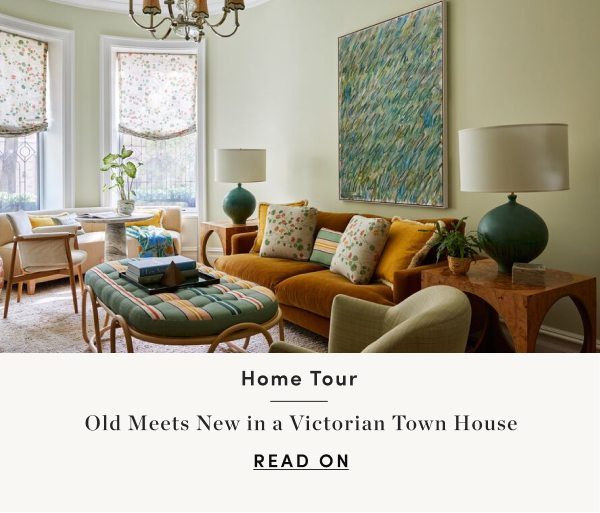 Old Meets New in a Victorian Town House