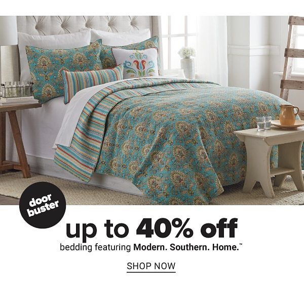 Up to 40% off Bedding featuring Modern. Southern. Home. - Shop Now