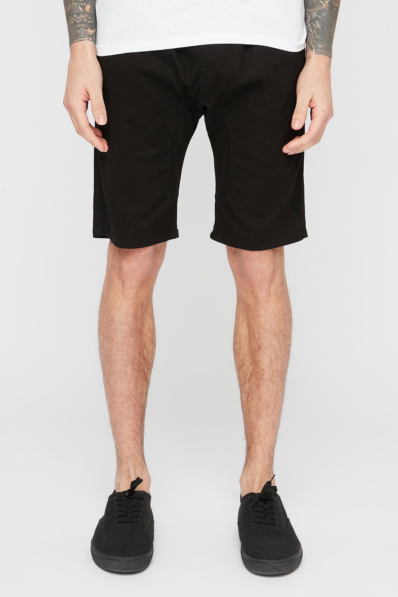 Image of West49 Mens Twill Jogger Shorts