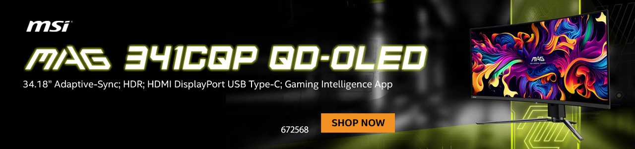 MSI MAG 341CQP QD-OLED - Shop Now