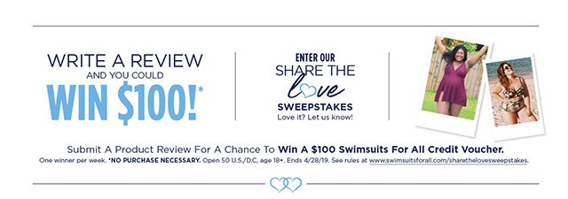 Enter Our Share The Love Sweepstakes