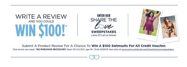 Enter Our Share The Love Sweepstakes