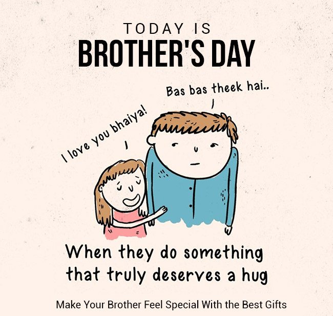 When is Brother's Day 2022 | Brothers Day Date - MyFlowerTree