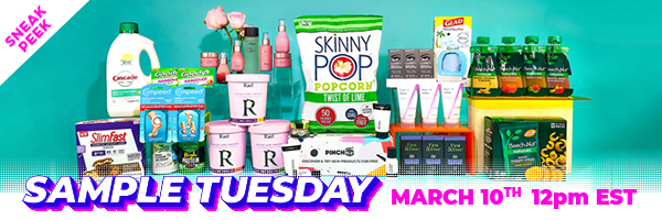 Check out March's Sample Tuesday lineup!