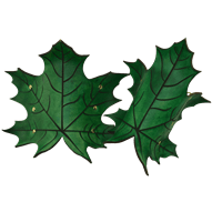 Elven Leaf Wrist Bracers