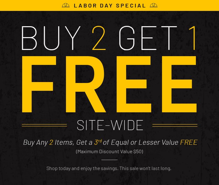 Celebrate Labor Day with a Site-Wide SALE!