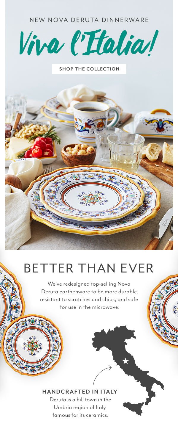 New Nova Deruta Dinnerware