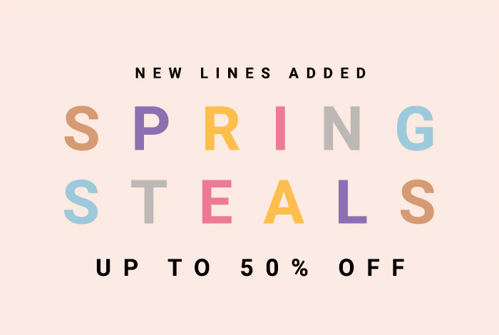 Spring Steals