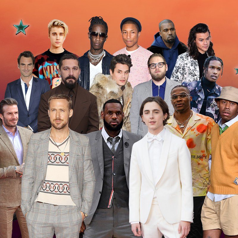 Collage of the most stylish Celebrities