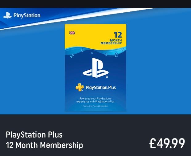 PlayStation Plus 12 Month Membership