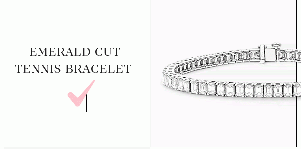 Emerald Cut Tennis Bracelet