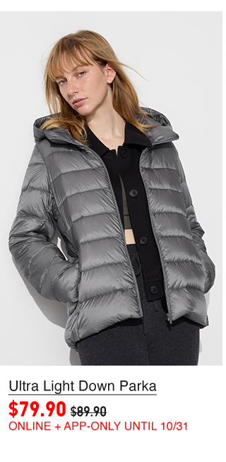 PDP5 - WOMEN ULTRA LIGHT DOWN PARKA