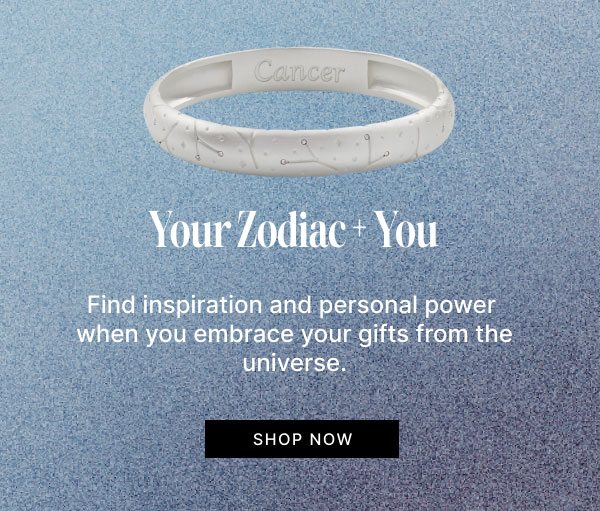 Cancer Zodiac Hinge Bangle | Shop Now