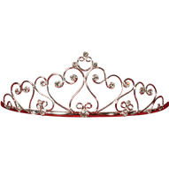 Wire Hearts Tiara