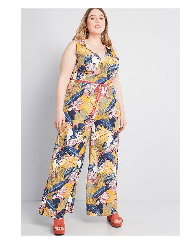 Ever the Vacationer Wide-Leg Jumpsuit
