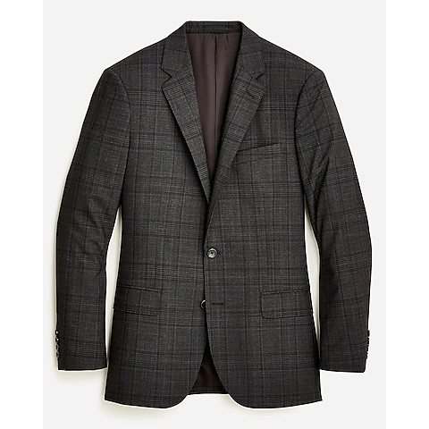 Ludlow Slim-fit suit jacket in Italian stretch wool