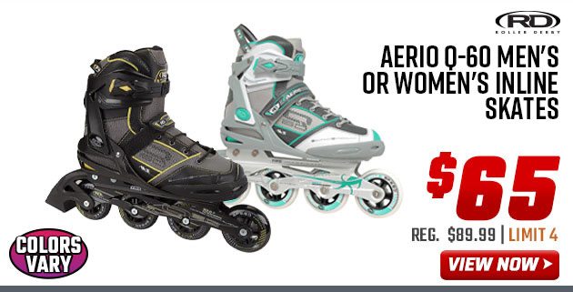 Roller Derby Aerio Q-60 Men's or Women's Inline Skates