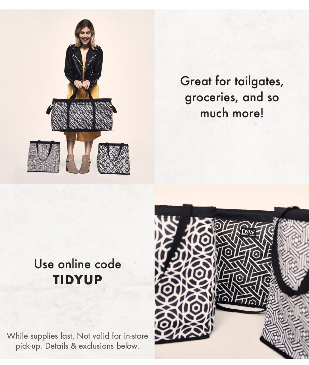 USE ONLINE CODE TIDYUP