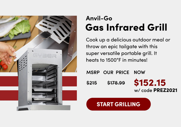 Gas Infrared Grill | Start Grilling