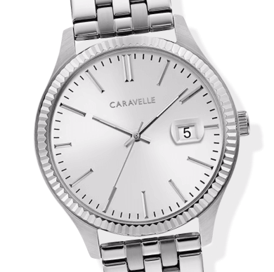 Caravelle by Bulova Men's Stainless Steel Watch 43B163