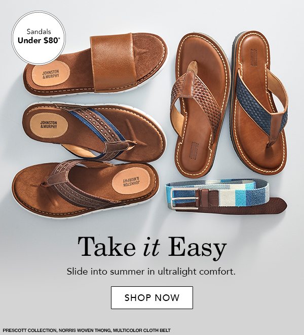 johnston and murphy summer shoes