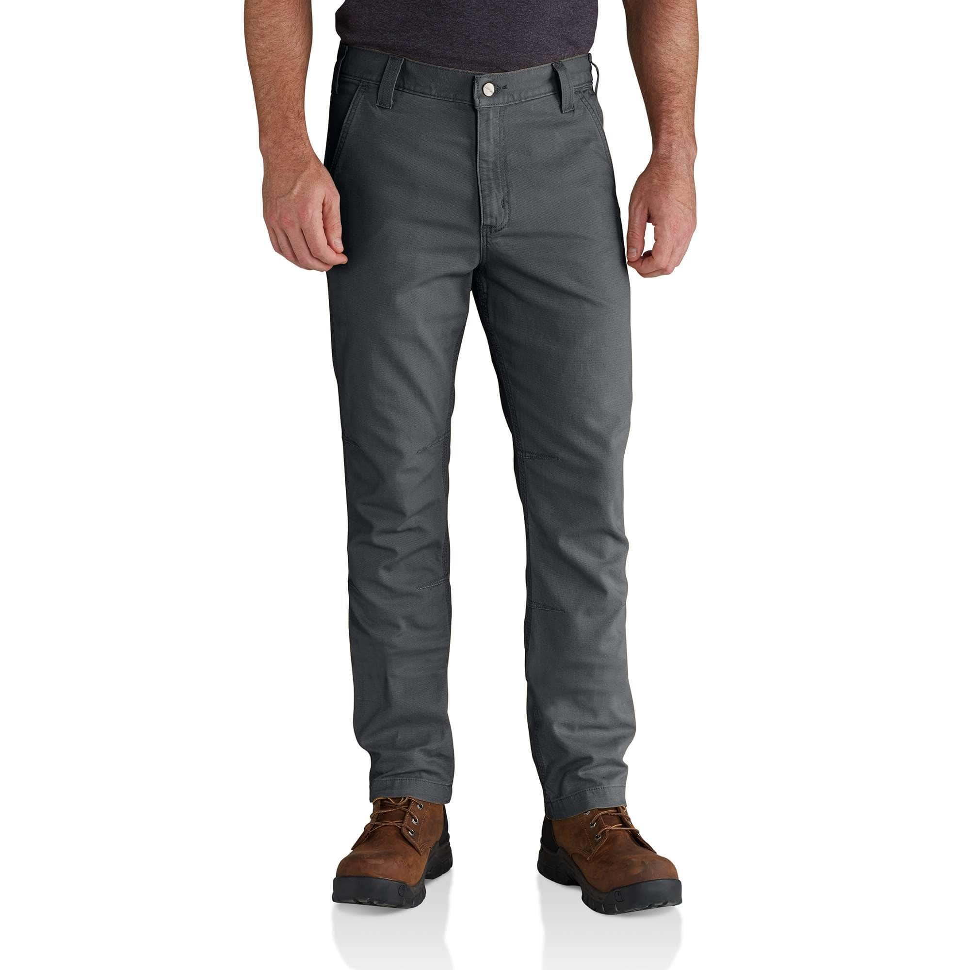 Rugged Flex® Straight Fit Canvas 5-Pocket Tapered Work Pant