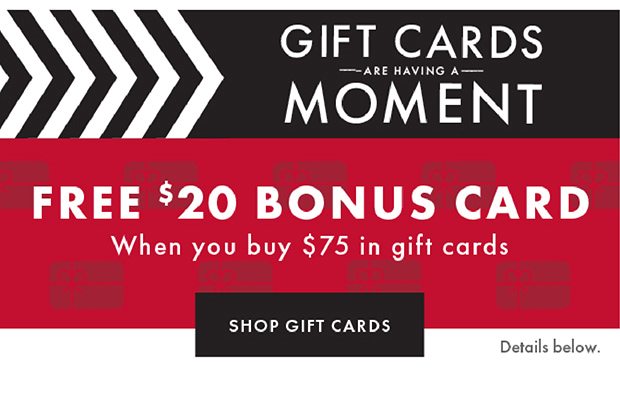 SHOP GIFT CARDS