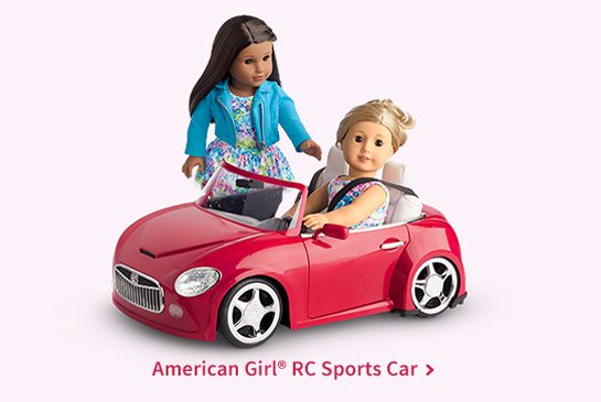 american girl doll rc sports car