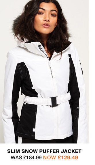 Slim Snow Puffer Jacket
