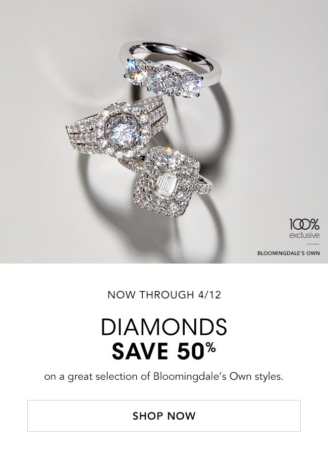 50% off Diamonds