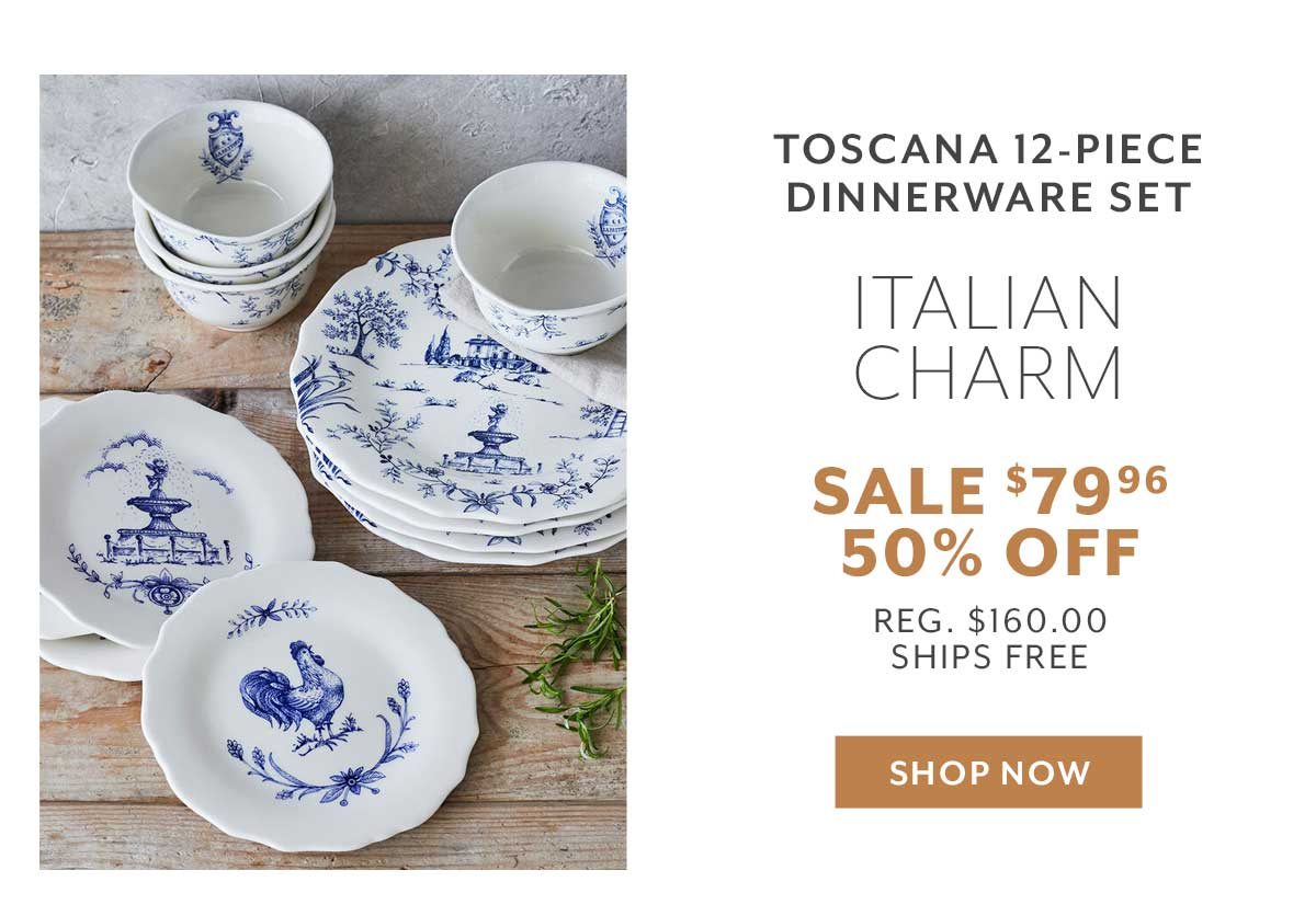 Toscana 12-Piece Dinnerware Set