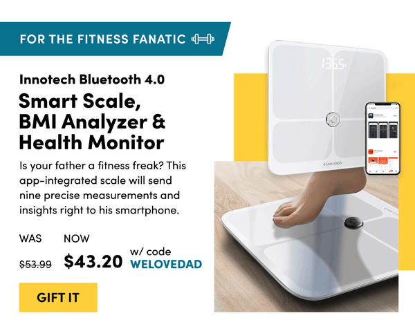 Innotech Bluetooth Smart Scale, BMI Analyzer & Health Monitor | Gift It