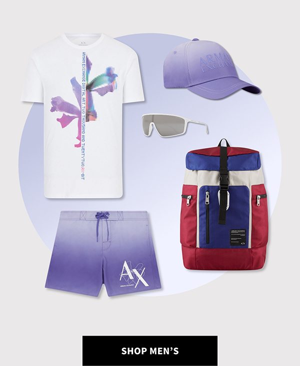  A|X BEACH READY - Men's Selection