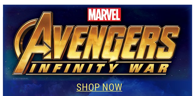 Avengers Infinity War Shop Now