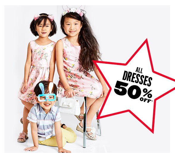 All Dresses 50% Off