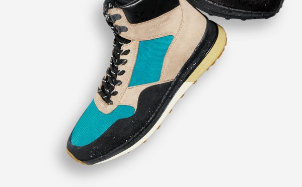 Shop GrandPro Hiker Boots in Teal/Beige