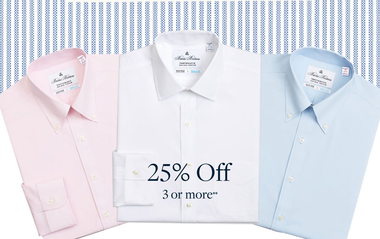 25% Off 3 or more