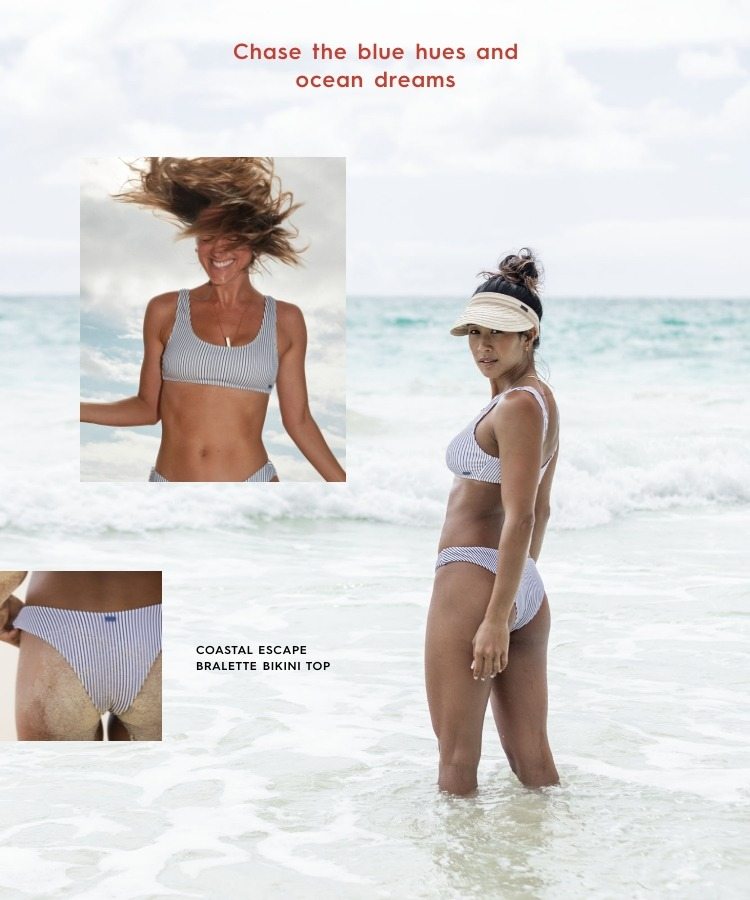 Coastal Escape Bralette Bikini Top 