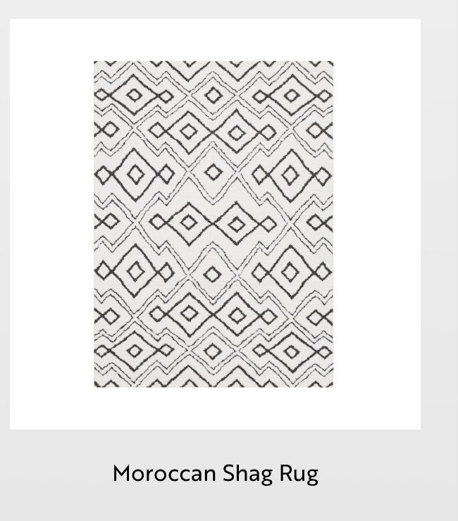 Moroccan Shag Rug