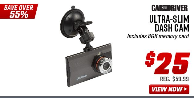 Car and Driver Ultra-Slim Dash Cam
