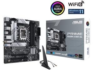 ASUS PRIME B660M-A WIFI D4 LGA 1700(Intel 12th Gen) DDR4 mATX Motherboard