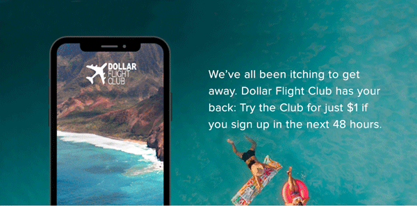 Dollar Flight Club - Save $500 On Your Next Adventure | Try For $1