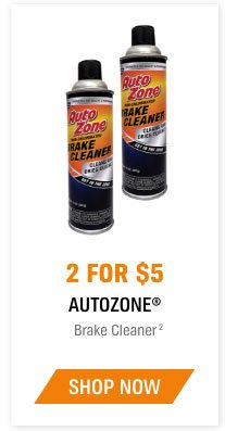 AutoZone Brake Cleaner - AutoZone