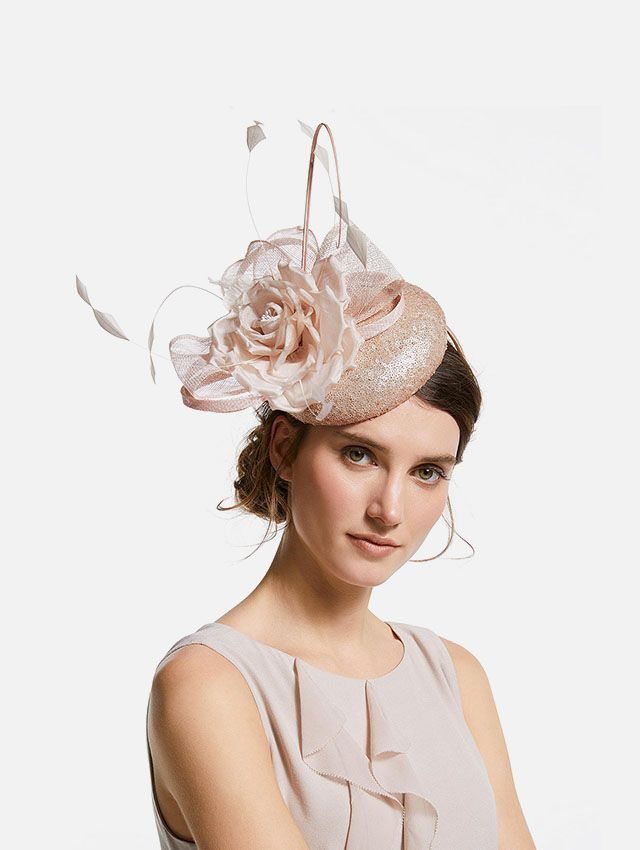 John Lewis & Partners Mia Pillbox Fascinator