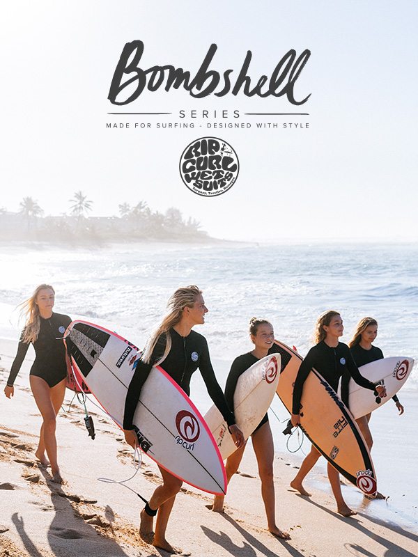 The Girl Team in Hawaii in the Bombshell Series