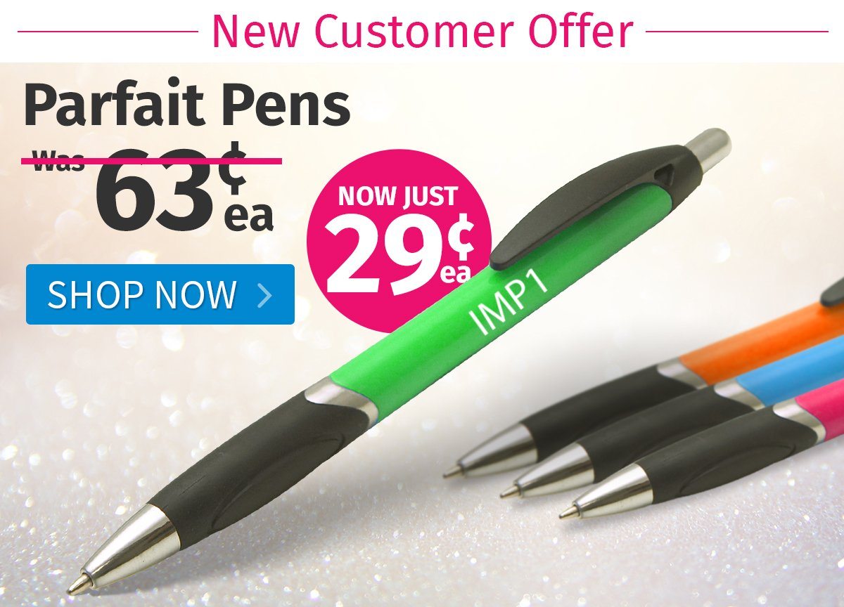 Parfait Pens for only 29¢ each!