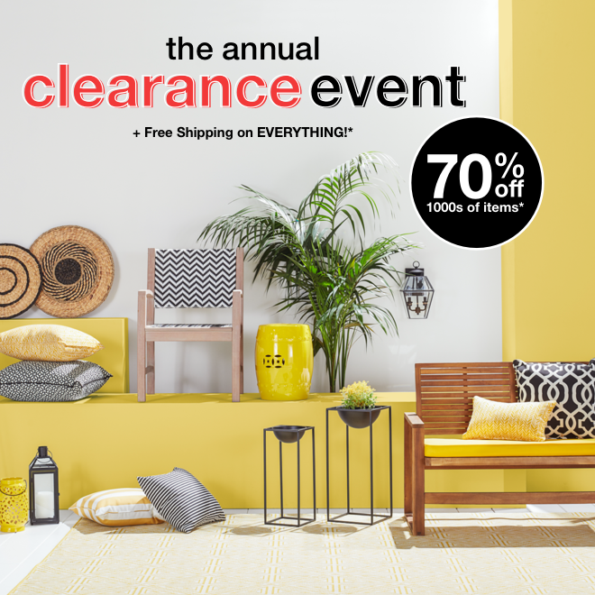 The Annual Clearance Event