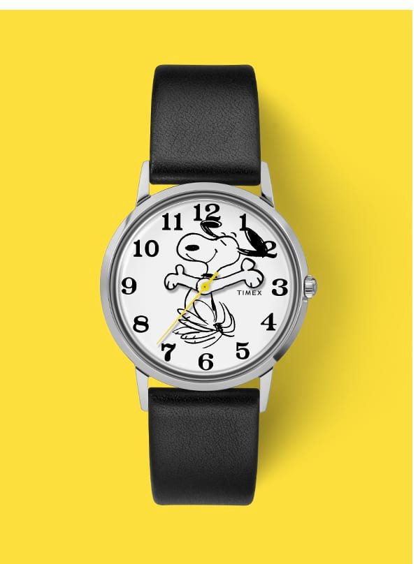 Timex todd snyder on sale peanuts